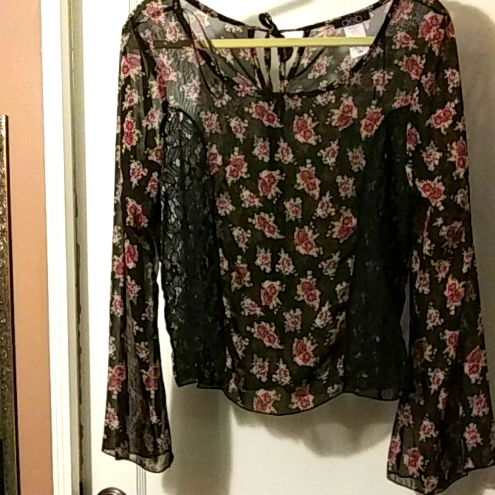 Deb sheer top